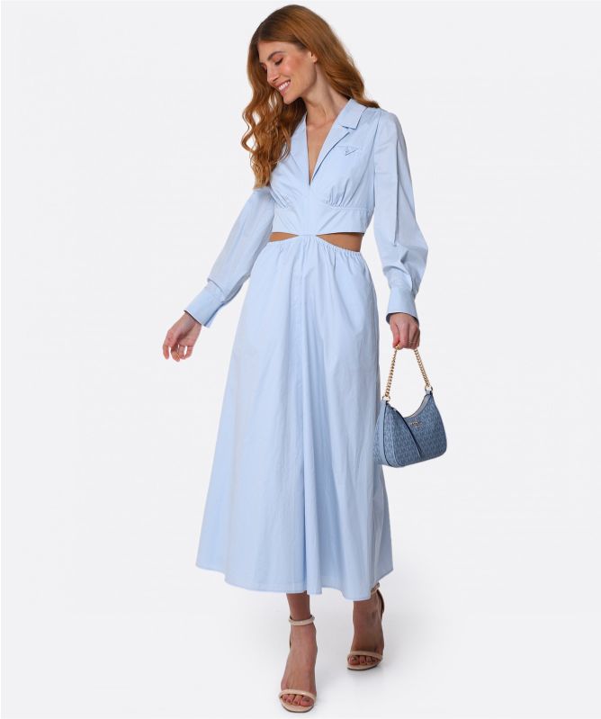 knee length dresses for ladies FLOR CUT OUT MIDI DRESS main image 0