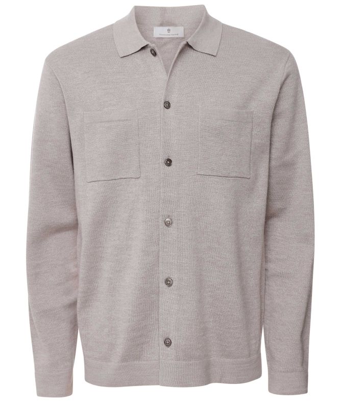 Thomas Maine Merino Pocket Overshirt