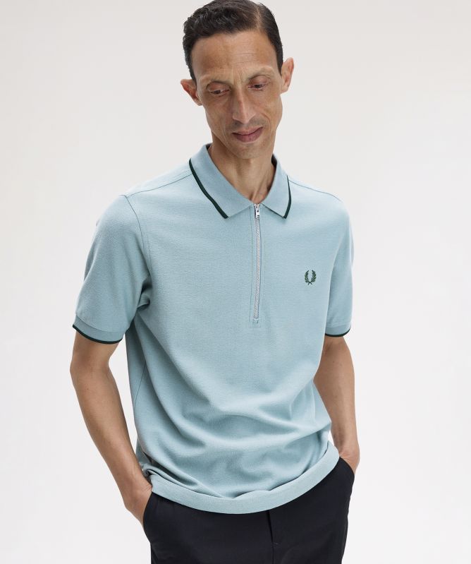 Fred Perry Crepe Piqué Polo Shirt