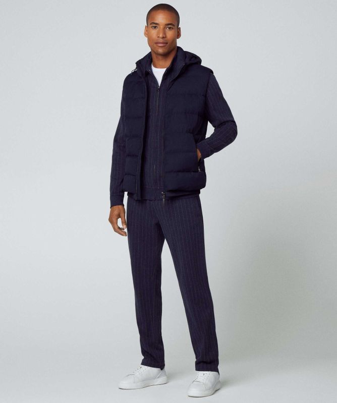 Hackett Hooded Puffer Gilet