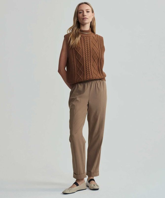 Varley Joilette Roll Neck Vest