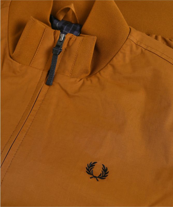 Fred Perry Check Lined Harrington Jacket J1531 644