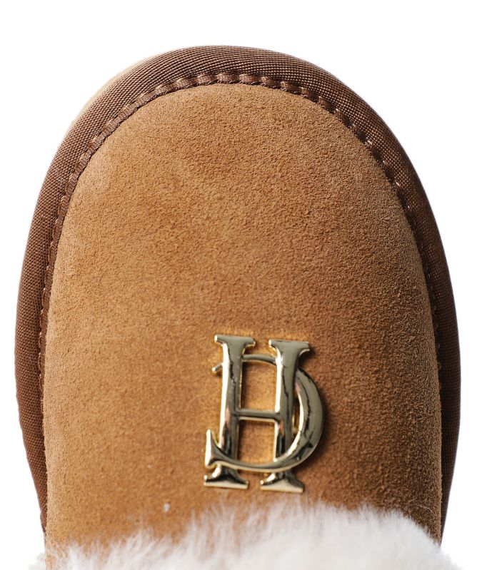 Holland Cooper HC Shearling Slippers