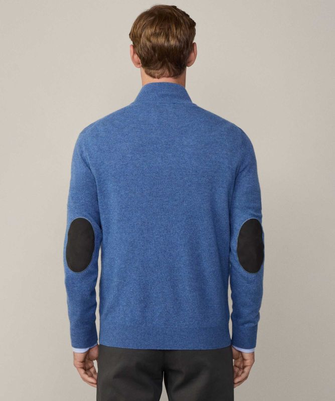 Hackett Merino Cashmere Half-Zip Jumper