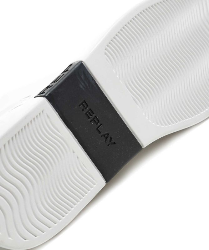 Replay Leather Polys Studio Trainers