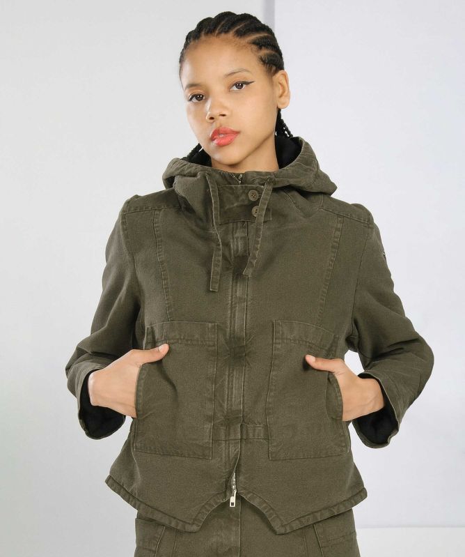Lurdes Bergada Issey Hooded Jacket