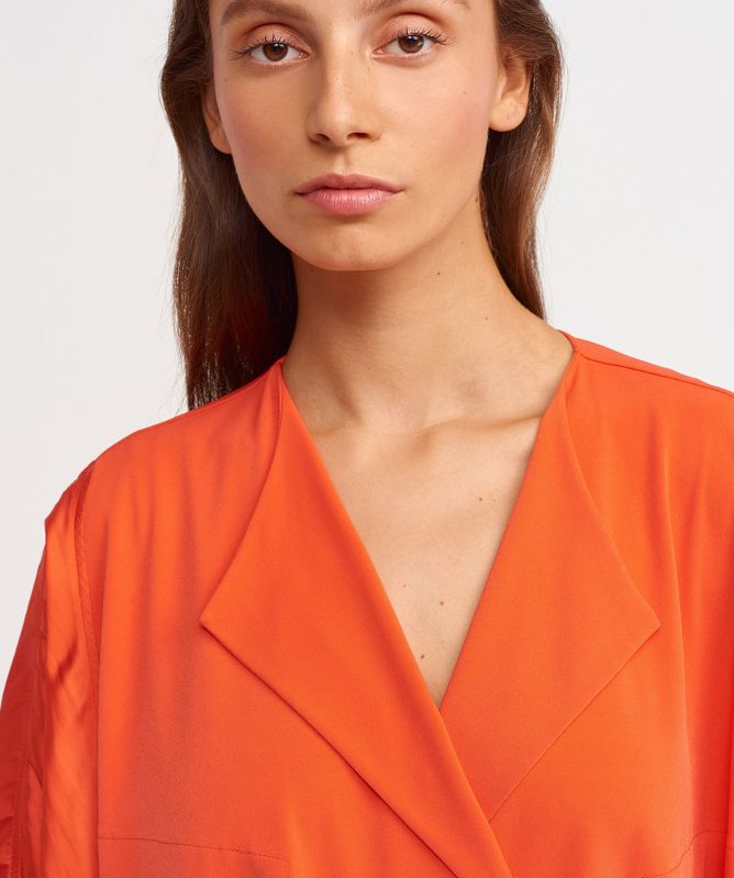 NU London Satin Belt Jacket