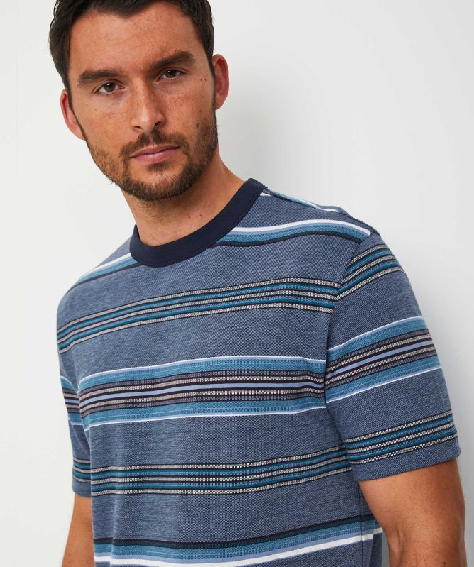 Paul Smith Organic Cotton Striped T-Shirt