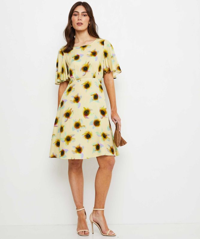Paul Smith Ibiza Sunflair Midi Dress