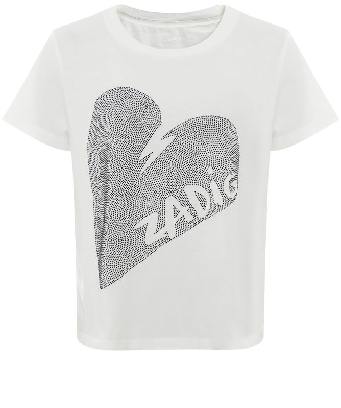 Zadig and Voltaire Alys Zadig Heart T-Shirt