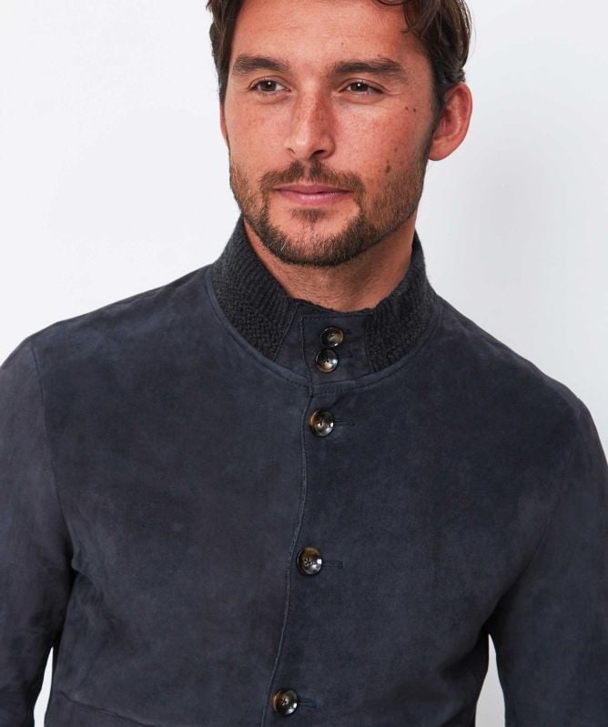 Jack Leathers Riverside Bonded Suede Jacket