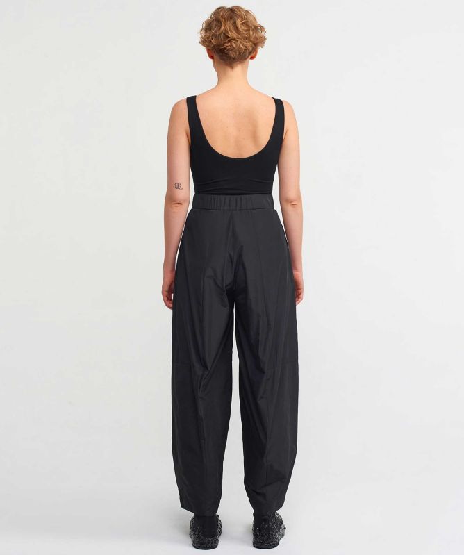 NU London High Waisted Taffeta Trousers