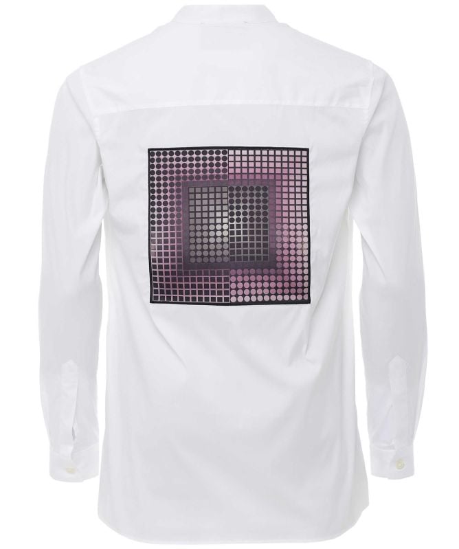 Limitato Grandad Collar Square Shirt