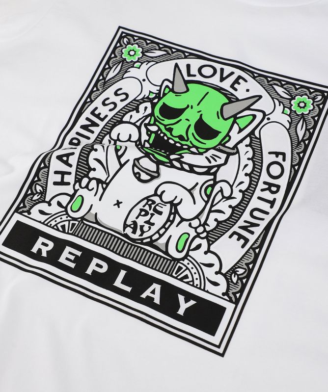 Replay Lucky Cat T-Shirt