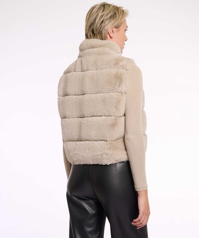 Rino and Pelle May Faux Fur Gilet