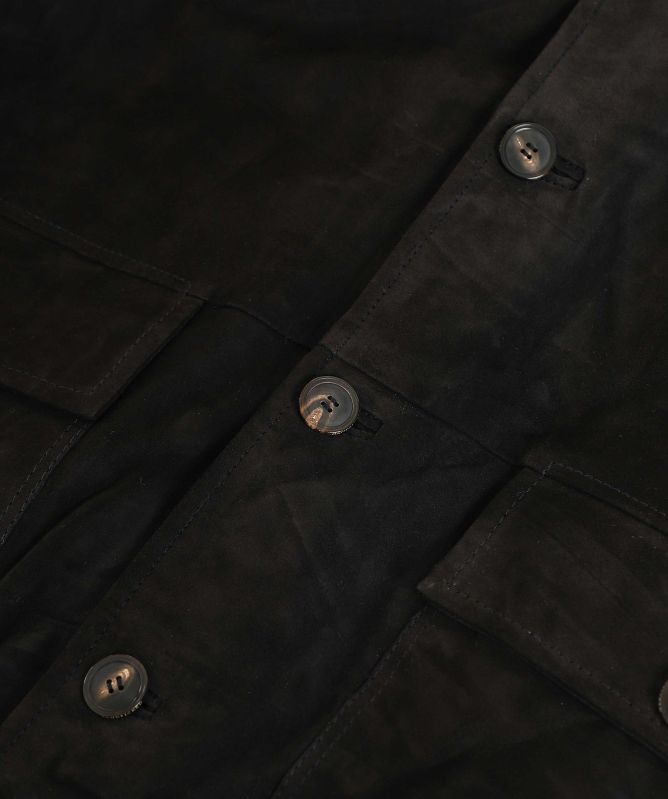 HandPicked Suede Campli Bomber Jacket