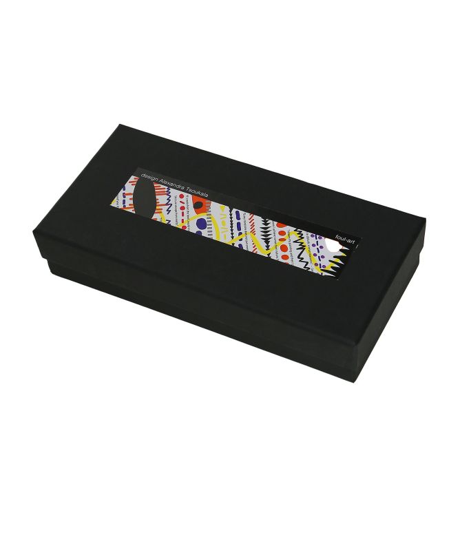 Alexandra Tsoukala Art Pleated Scarf