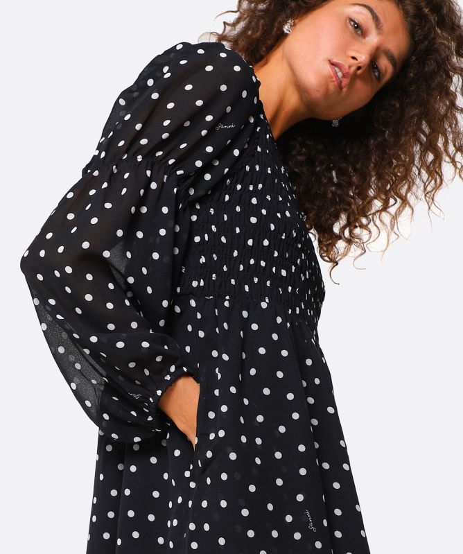 GANNI Printed Mini Dress