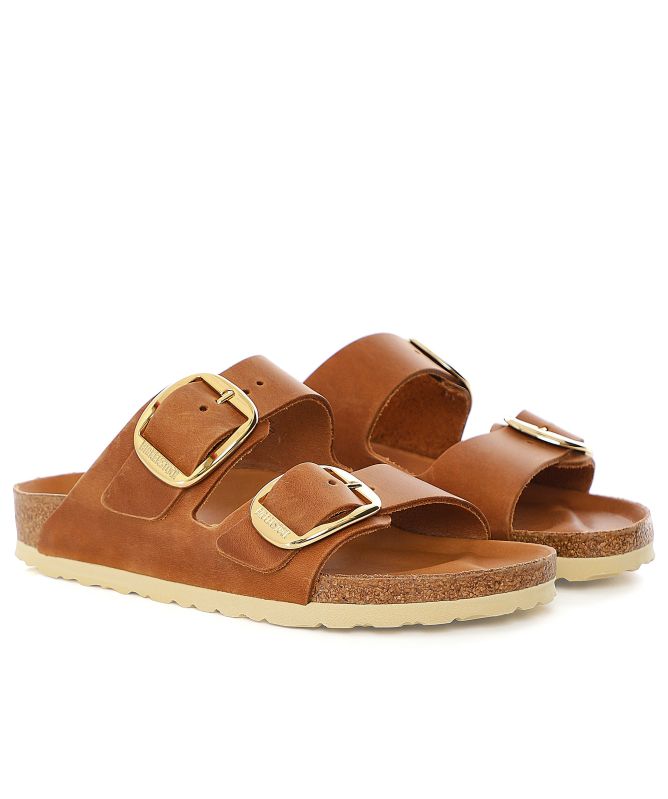 Birkenstock Arizona Big Buckle Oiled Leather Sandals