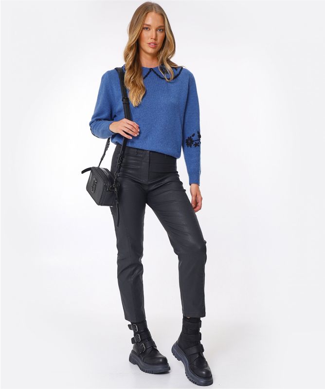 RIXO Lula Wool Sweater