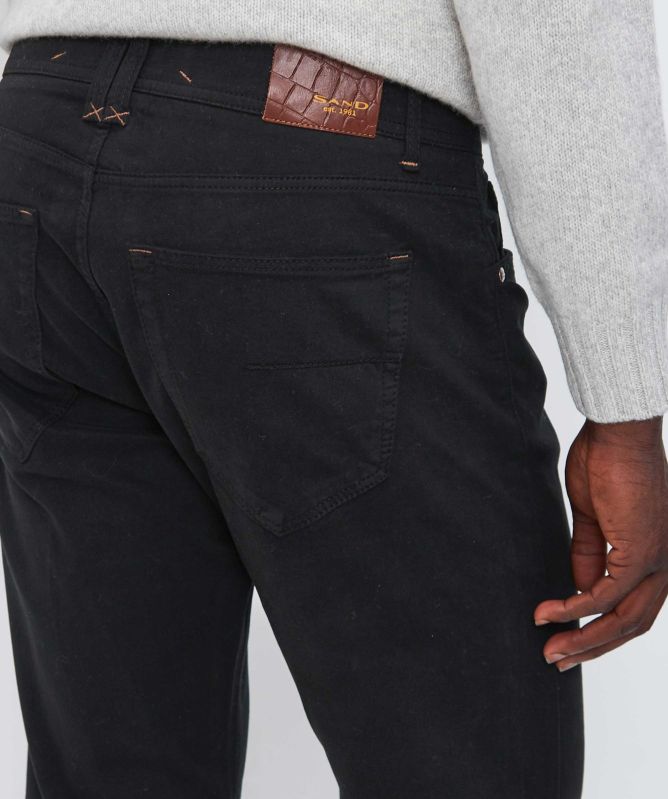 Sand Suede Touch Burton N Trousers