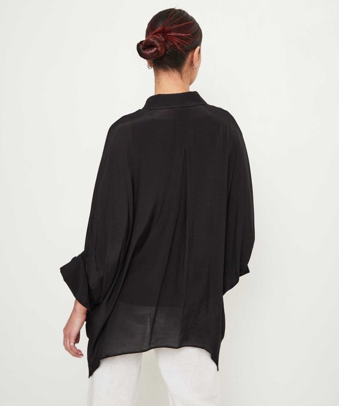 Bize Rose Motif Shirt