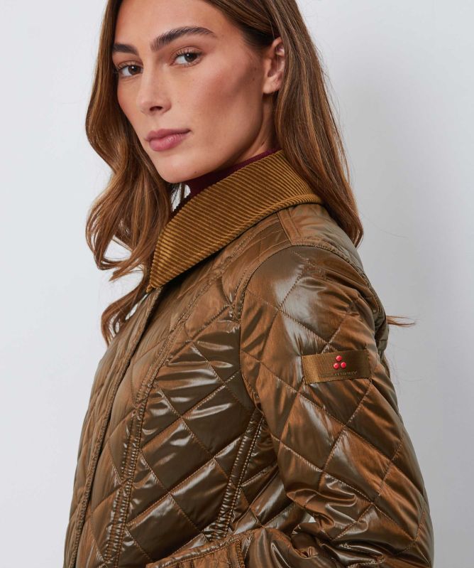 Peuterey Shiny Padded Quilted Jacket