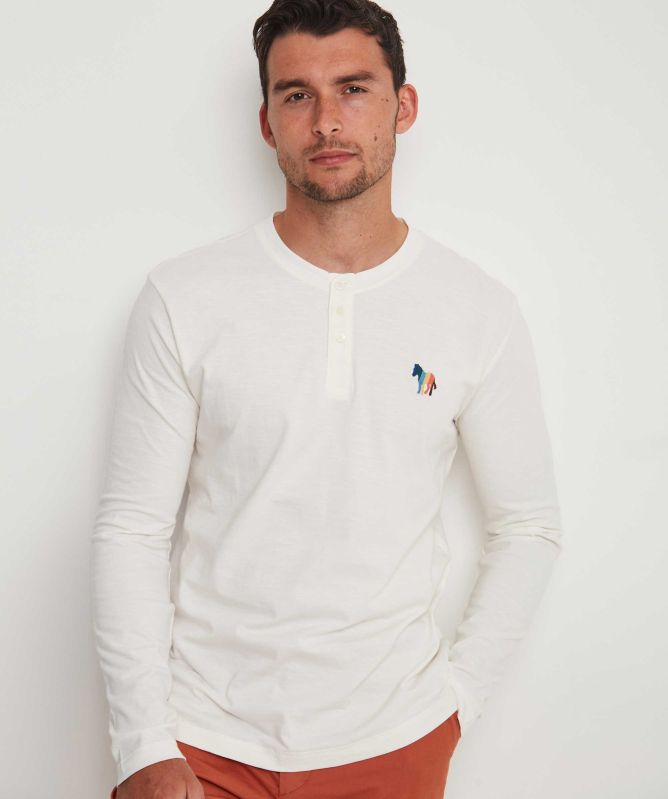 Paul Smith Zebra Henley T-Shirt