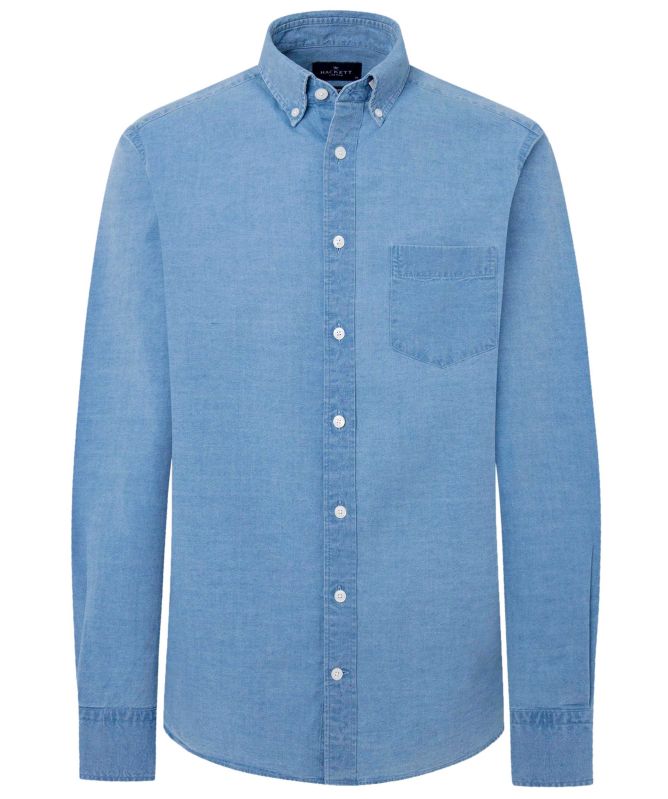 Hackett Denim Oxford Shirt