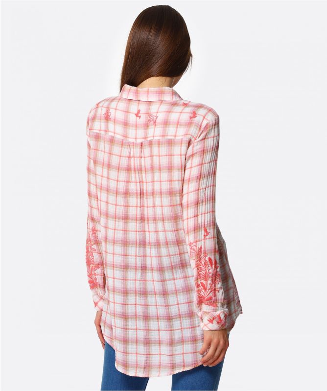 Johnny Was Orla Oversized Cotton Tunic