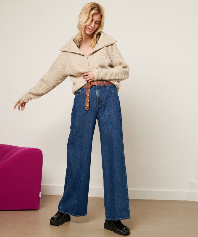 Chloé Stora Mouliné Merino Sweater