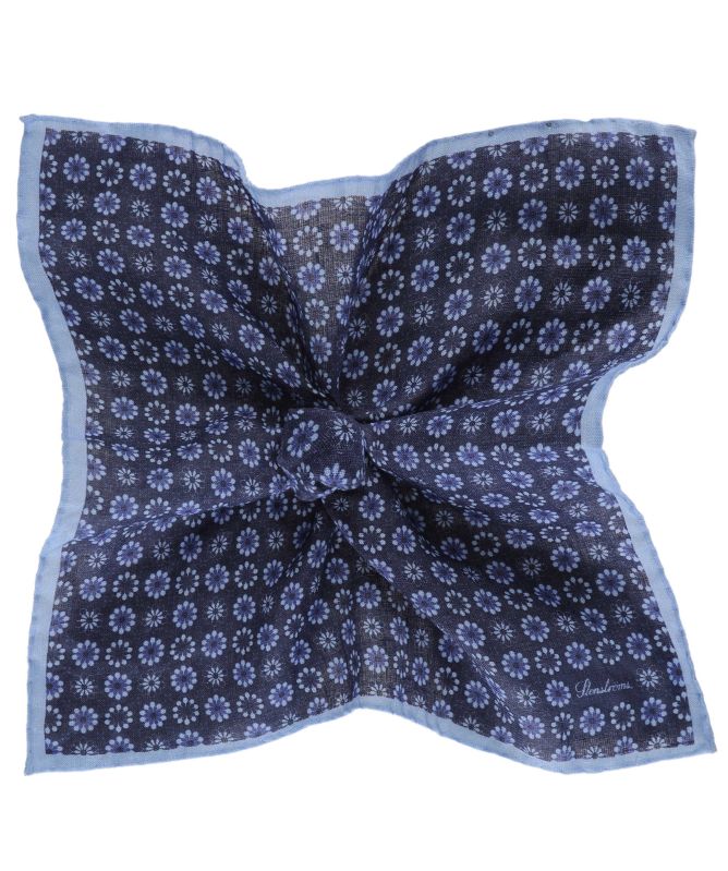 Stenstroms Daisy Print Pocket Square
