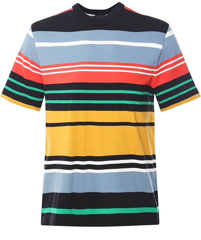 Paul Smith Organic Cotton Striped T-Shirt