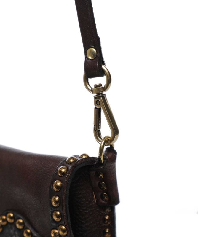 Campomaggi Rivet Detail Phone Pouch