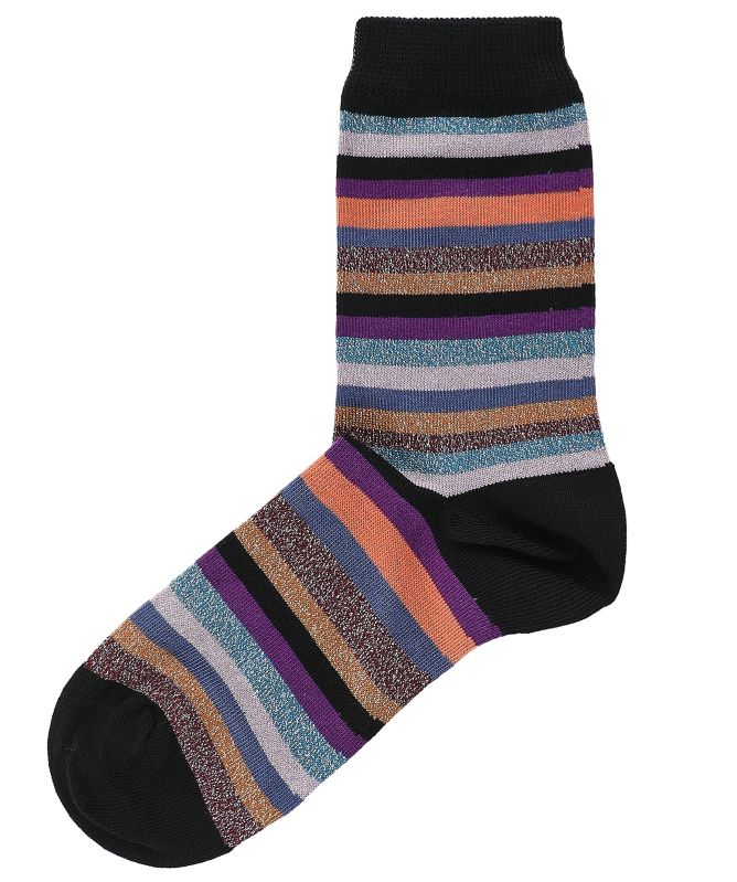 Paul Smith Striped Glitter Socks