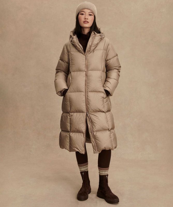Varley Katya Long Puffer Coat
