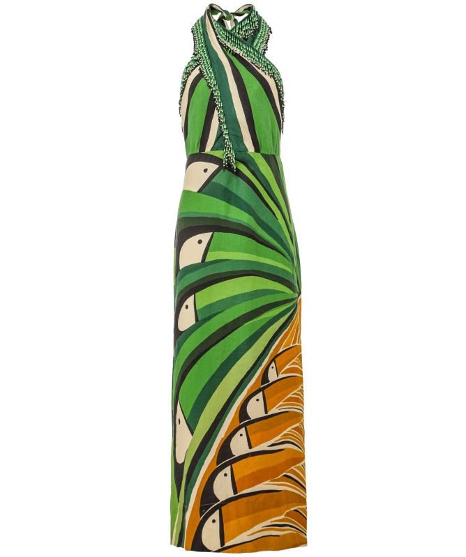 FARM Rio Toucan Tree Maxi Dress