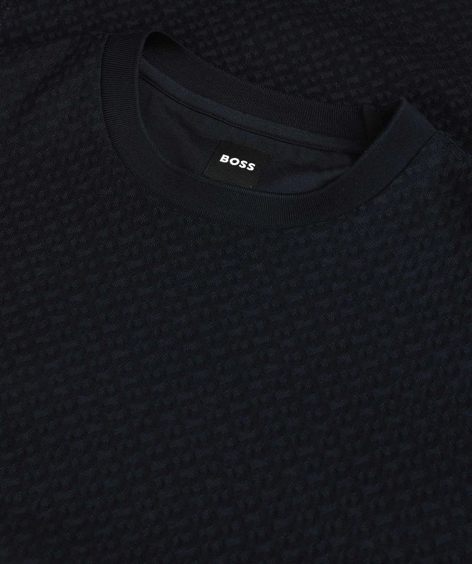 BOSS H-Thompson Textured T-Shirt