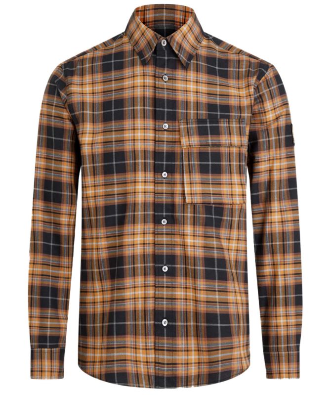 Belstaff Plaid Check Scale Shirt