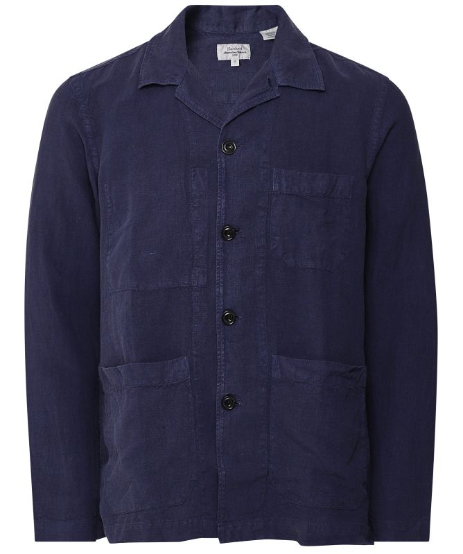 Hartford Linen Perry Pat Overshirt
