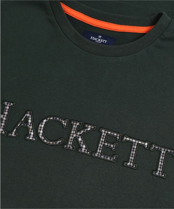 Hackett Textured Logo T-Shirt