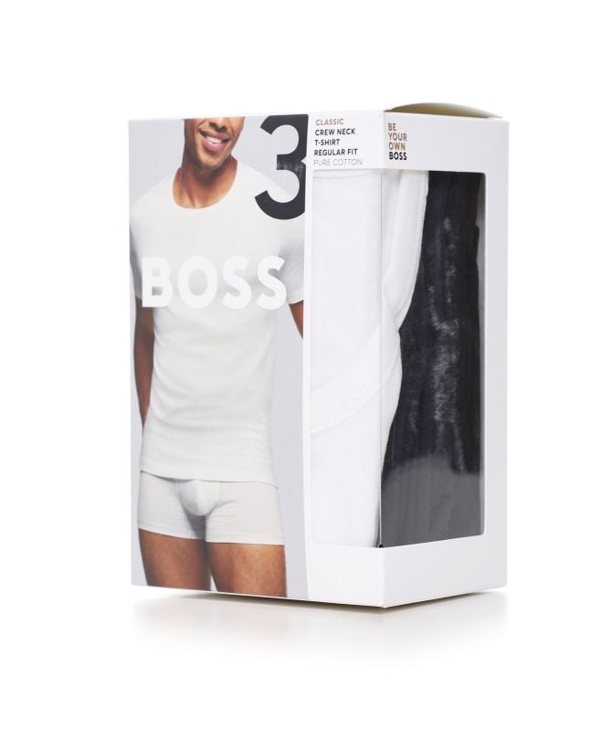 BOSS Regular Fit T Shirts 3 Pack