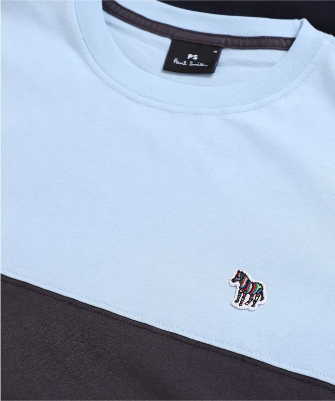 Paul Smith Colour Block Zebra T Shirt