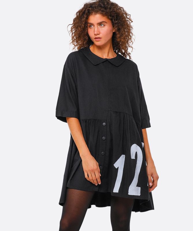 Lurdes Bergada Oversized Printed Dress