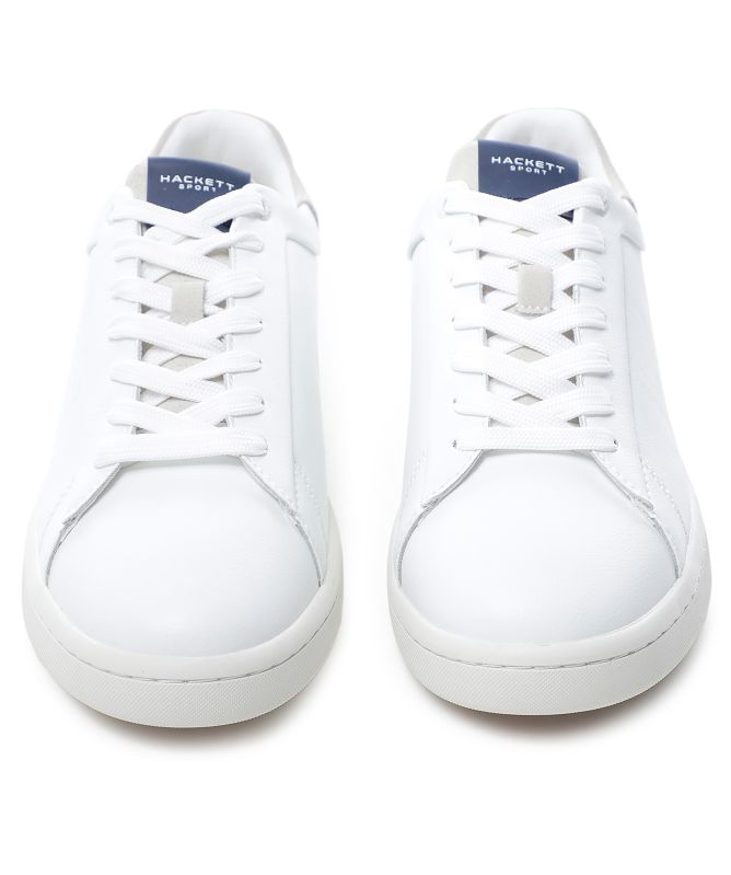Hackett Leather Minimal Bond Trainers