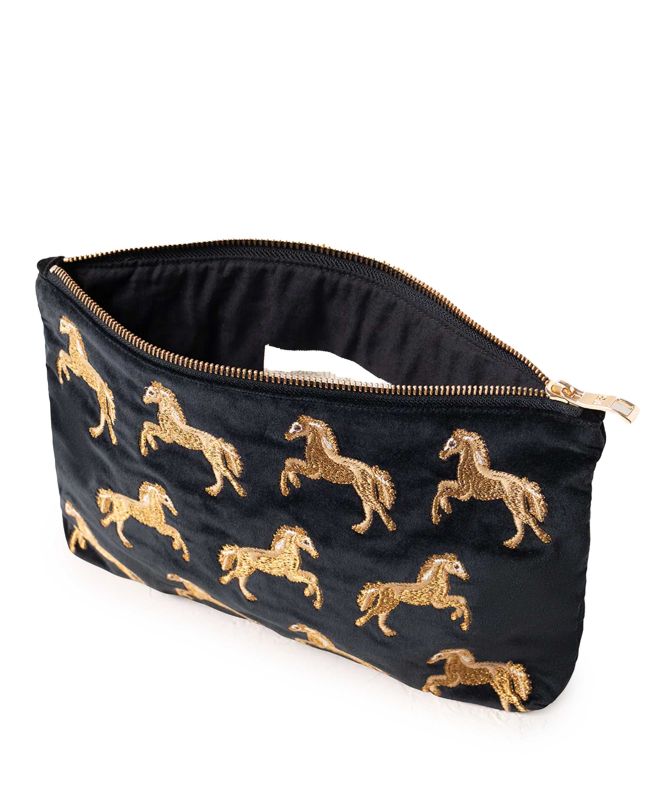Elizabeth Scarlett Wild Horses Everyday Pouch