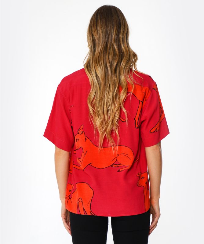 Paul Smith Dog Print Shirt