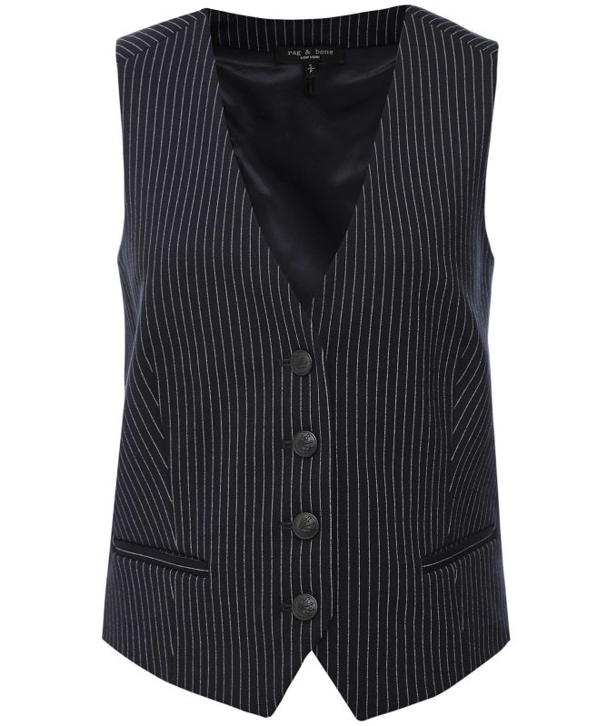 rag & bone Priya Ponte Vest