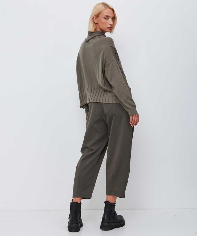 Lurdes Bergada Harry Cropped Trousers