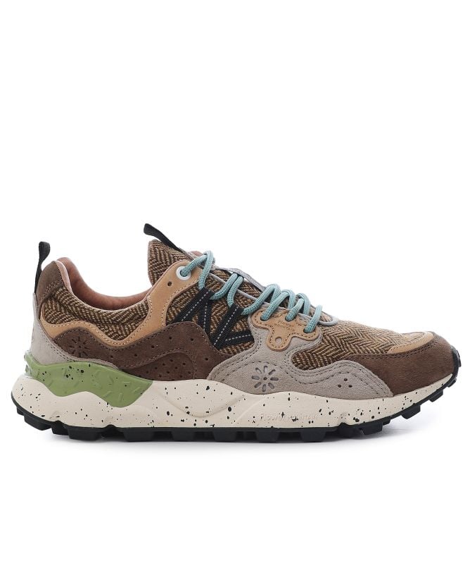 Flower Mountain Herringbone Yamano 3 Trainers
